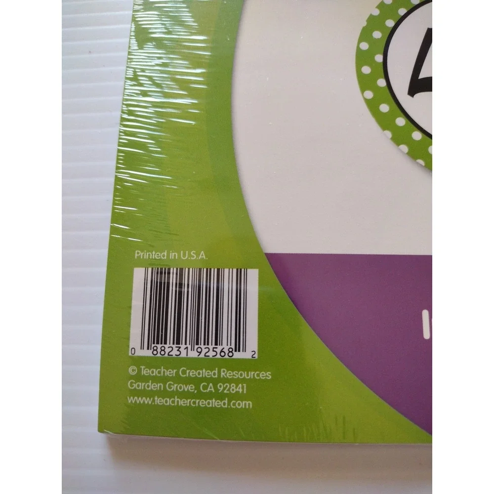 Teacher Created Resources 110 Non Adhesive Cards Polka‎ Dots Number